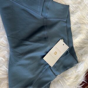 Buff bunny ribbed shorts..NEW